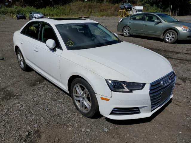 AUDI A4 PREMIUM 2017 with VIN WAUANAF45HN013540 - Photo from auction