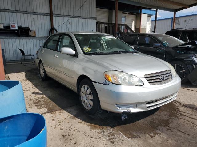TOYOTA COROLLA CE 2003 with VIN JTDBR32E130022005 - Photo from auction