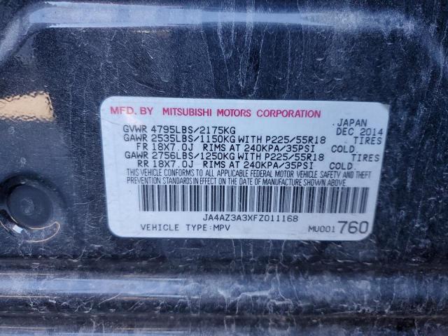 Photo 10 from auction – 2015 MITSUBISHI OUTLANDER with VIN JA4AZ3A3XFZ011168
