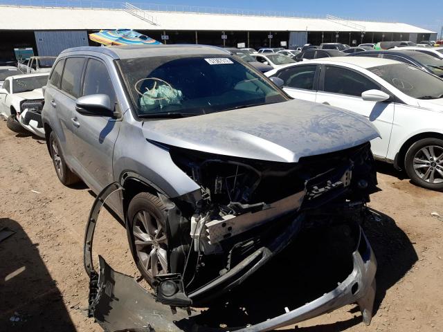 TOYOTA HIGHLANDER 2014 with VIN 5TDJKRFH5ES027697 - Photo from auction