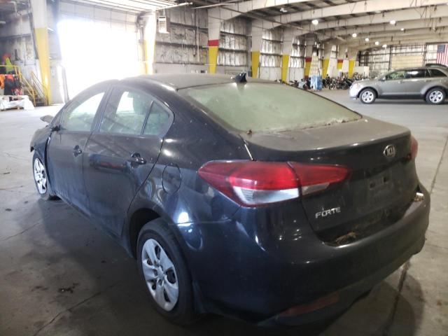 Photo 3 from auction – 2017 KIA FORTE LX with VIN 3KPFK4A77HE114328