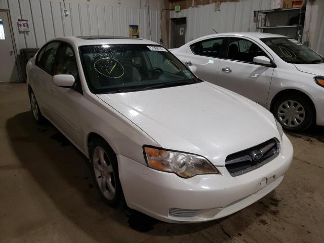 SUBARU LEGACY 2006 with VIN 4S3BL626267218882 - Photo from auction