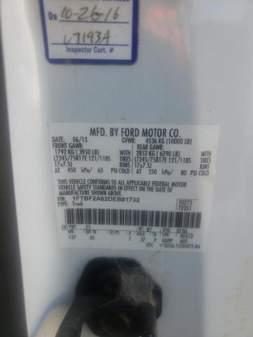 Photo 10 from auction – 2013 FORD F250 SUPER with VIN 1FTBF2A62DEB81732