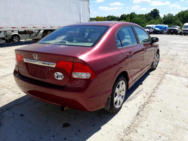 Photo 4 from auction – 2011 HONDA CIVIC LX with VIN 19XFA1F54BE023176
