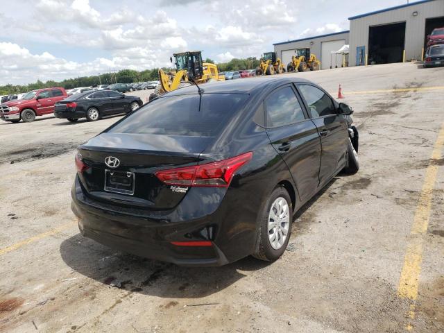 Photo 4 from auction – 2022 HYUNDAI ACCENT SE with VIN 3KPC24A63NE172569