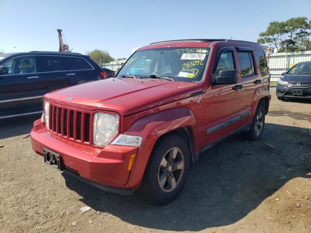 Photo 2 from auction – 2008 JEEP LIBERTY with VIN 1J8GN28K08W283292
