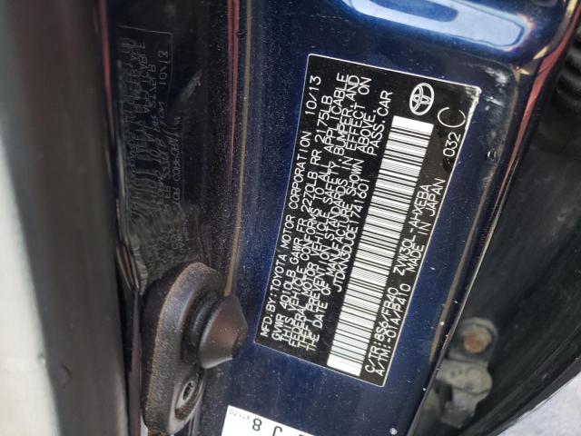 Photo 10 from auction – 2014 TOYOTA PRIUS with VIN JTDKN3DU0E1741601