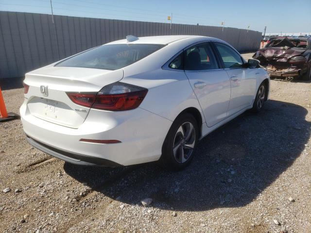 Photo 4 from auction – 2019 HONDA INSIGHT EX with VIN 19XZE4F53KE019722