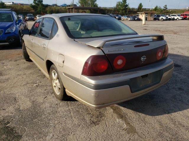 Photo 3 from auction – 2003 CHEVROLET IMPALA LS with VIN 2G1WH52K039301126