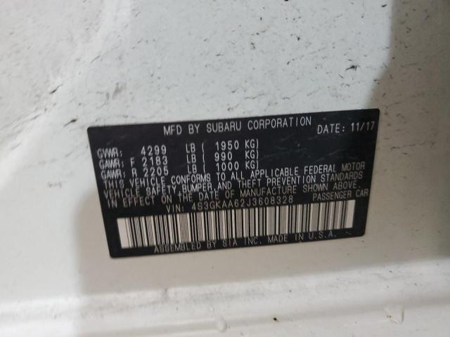 Photo 10 from auction – 2018 SUBARU IMPREZA with VIN 4S3GKAA62J3608328