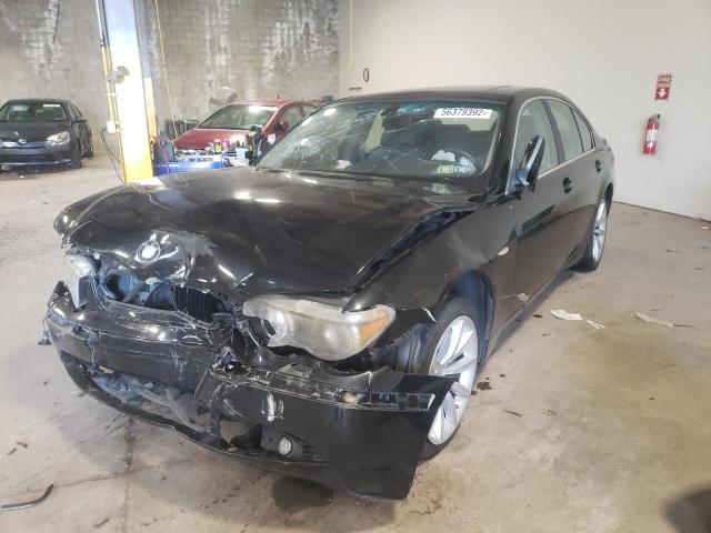 Photo 2 from auction – 2002 BMW 745 I with VIN WBAGL63402DP60977