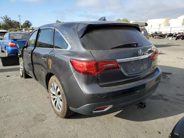 Photo 3 from auction – 2016 ACURA MDX TECHNO with VIN 5FRYD4H40GB020104