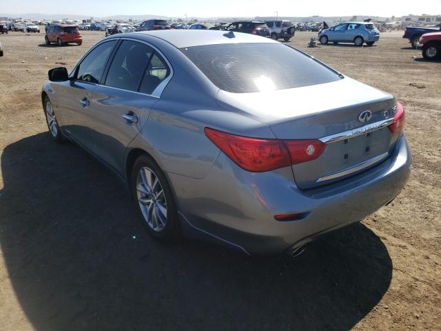 Photo 3 from auction – 2014 INFINITI Q50 BASE with VIN JN1BV7AP8EM684569