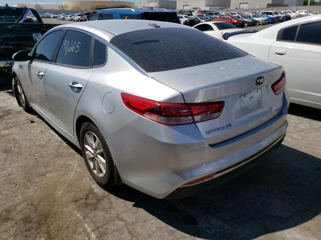 Photo 3 from auction – 2016 KIA OPTIMA LX with VIN 5XXGT4L32GG098167