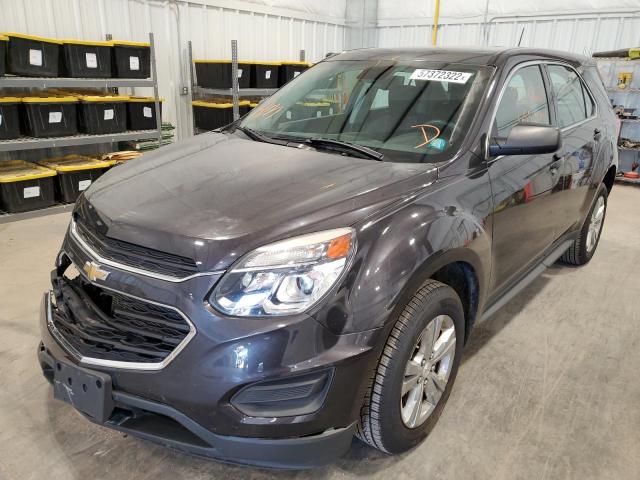 Photo 2 from auction – 2016 CHEVROLET EQUINOX LS with VIN 2GNFLEEK3G6347789