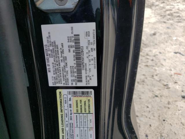 Photo 10 from auction – 2015 FORD MUSTANG with VIN 1FA6P8THXF5328453