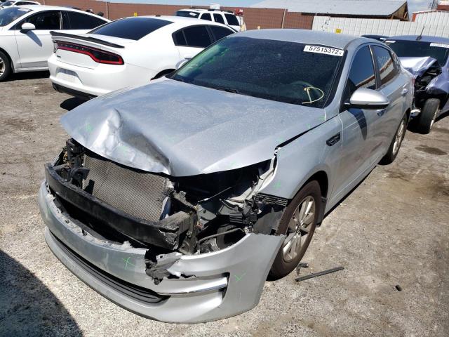 Photo 2 from auction – 2016 KIA OPTIMA LX with VIN 5XXGT4L32GG098167
