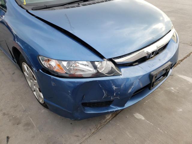 Photo 9 from auction – 2010 HONDA CIVIC VP with VIN 2HGFA1F52AH569284