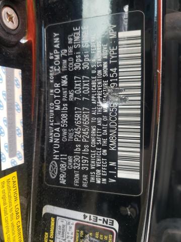 Photo 10 from auction – 2011 HYUNDAI VERACRUZ G with VIN KM8NUDCC5BU169154
