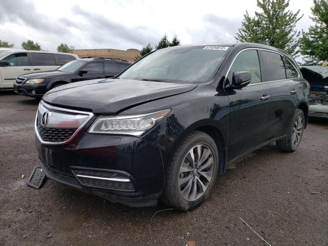 Photo 2 from auction – 2015 ACURA MDX TECHNO with VIN 5FRYD4H49FB502780