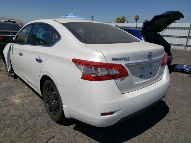 Photo 3 from auction – 2014 NISSAN SENTRA S with VIN 3N1AB7AP6EL652945