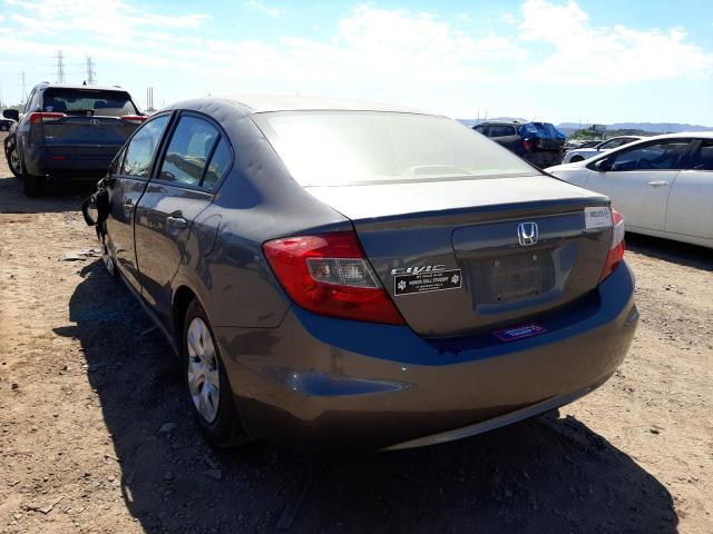 Photo 3 from auction – 2012 HONDA CIVIC LX with VIN 2HGFB2F53CH575312