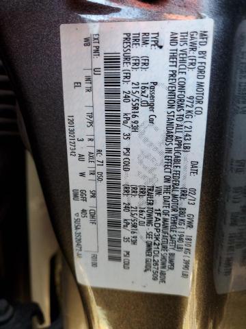 Photo 10 from auction – 2013 FORD FOCUS SE with VIN 1FADP3K21DL267509