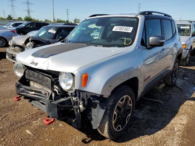 Photo 2 from auction – 2017 JEEP RENEGADE T with VIN ZACCJBCB2HPG45564