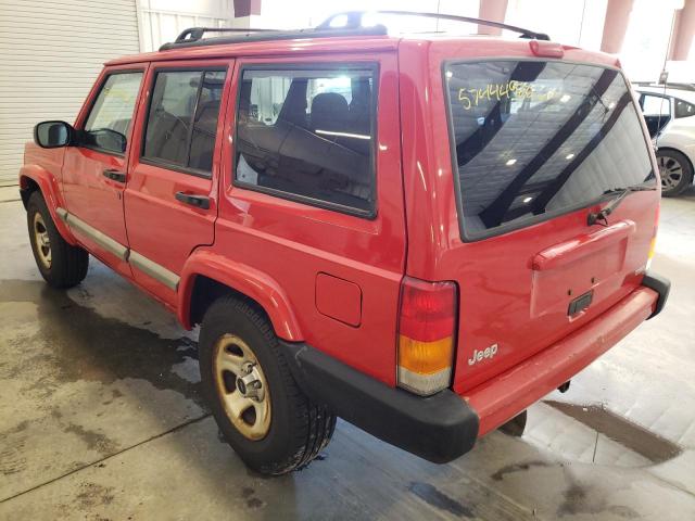 Photo 3 from auction – 2001 JEEP CHEROKEE S with VIN 1J4FF48S71L587054
