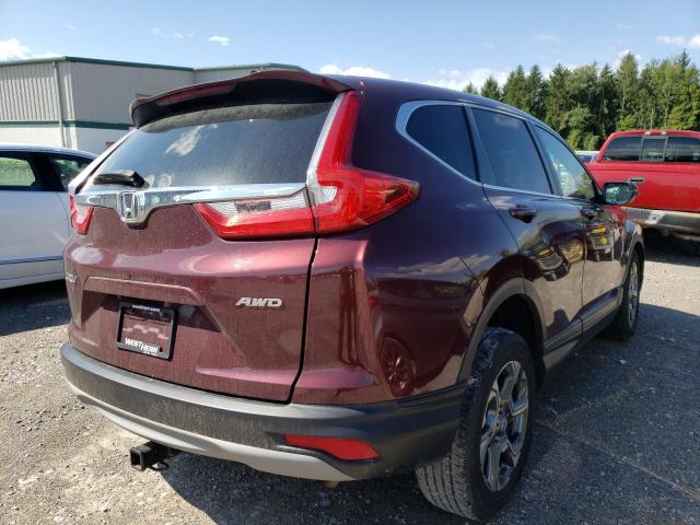 Photo 4 from auction – 2019 HONDA CR-V EX with VIN 2HKRW2H53KH620722