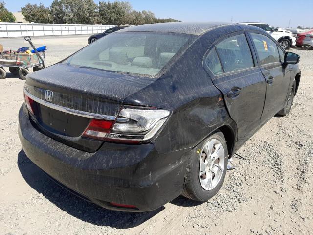 Photo 4 from auction – 2014 HONDA CIVIC LX with VIN 19XFB2E5XEE055364