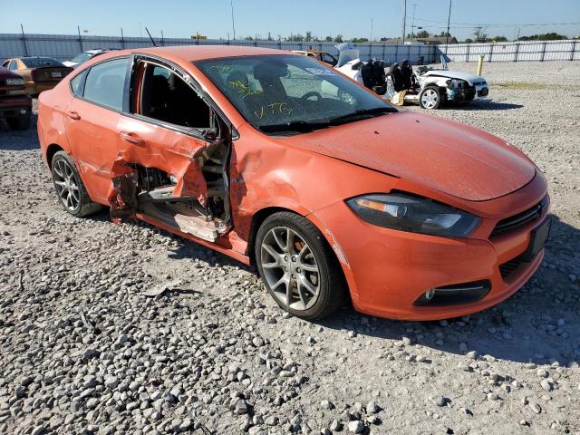 DODGE DART SXT 2015 with VIN 1C3CDFBBXFD243548 - Photo from auction