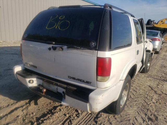 Photo 4 from auction – 2002 CHEVROLET BLAZER with VIN 1GNCS13W42K225288