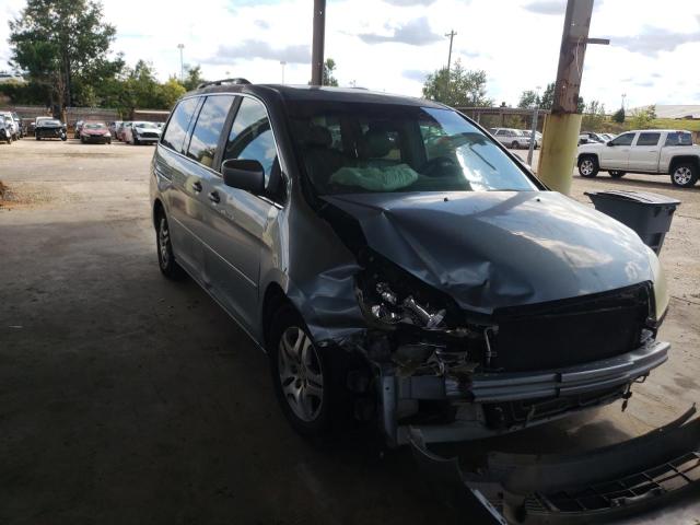 HONDA ODYSSEY EX 2005 with VIN 5FNRL38705B130189 - Photo from auction