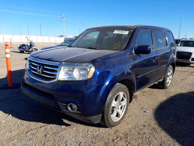 Photo 2 from auction – 2013 HONDA PILOT EXL with VIN 5FNYF4H51DB060062