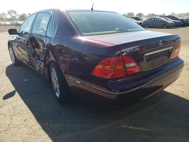 Photo 3 from auction – 2003 LEXUS LS 430 with VIN JTHBN30F830116727