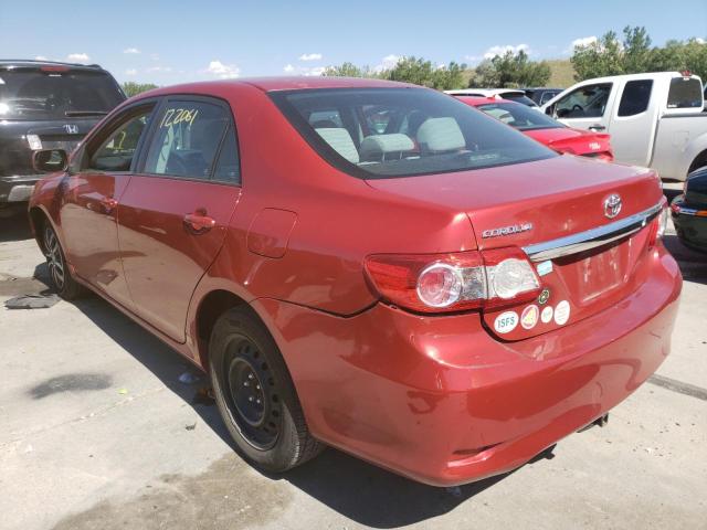 Photo 3 from auction – 2013 TOYOTA COROLLA BA with VIN 2T1BU4EE5DC026677