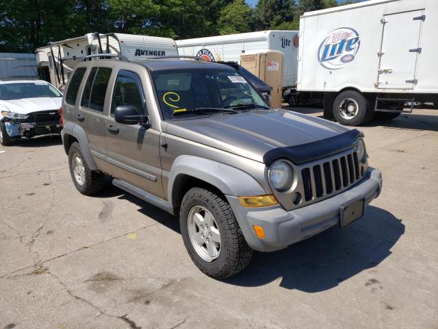 JEEP LIBERTY 2005 with VIN 1J4GL48K05W615701 - Photo from auction