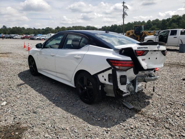 Photo 3 from auction – 2022 NISSAN SENTRA SR with VIN 3N1AB8DV3NY263733