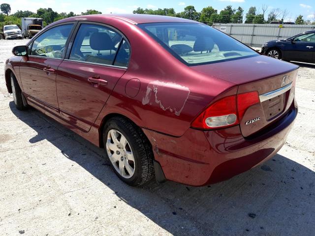 Photo 9 from auction – 2011 HONDA CIVIC LX with VIN 19XFA1F54BE023176