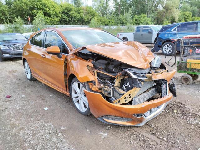 Photo 1 from auction – 2017 CHEVROLET CRUZE PREM with VIN 3G1BF6SM4HS539552