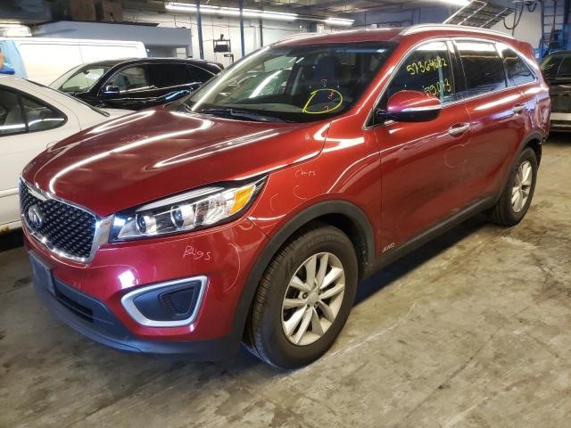 Photo 2 from auction – 2018 KIA SORENTO LX with VIN 5XYPGDA35JG403414