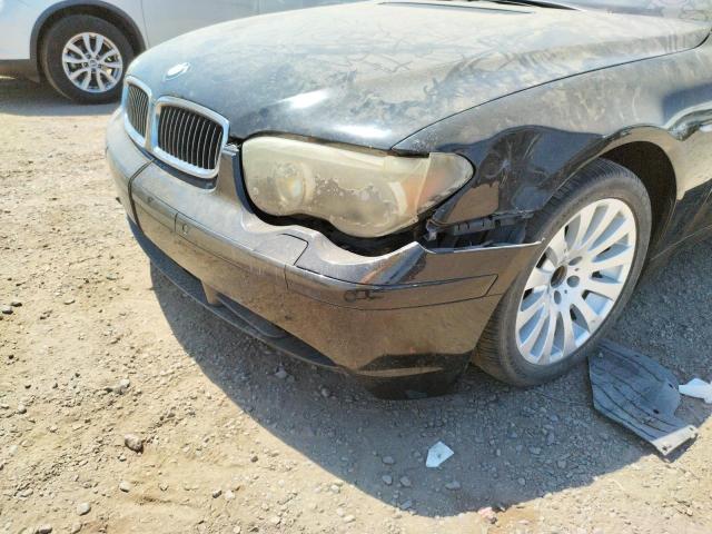 Photo 9 from auction – 2003 BMW 745 I with VIN WBAGL63483DP68343
