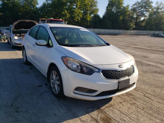 KIA FORTE EX 2014 with VIN KNAFX4A8XE5110093 - Photo from auction