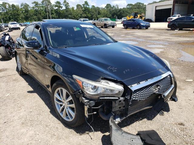 INFINITI Q50 BASE 2016 with VIN JN1CV7AP4GM202722 - Photo from auction