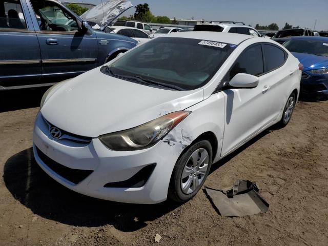 Photo 2 from auction – 2016 HYUNDAI ELANTRA SE with VIN 5NPDH4AE5GH776455