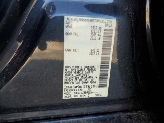 Photo 10 from auction – 2013 NISSAN ALTIMA 2.5 with VIN 1N4AL3AP9DC156508