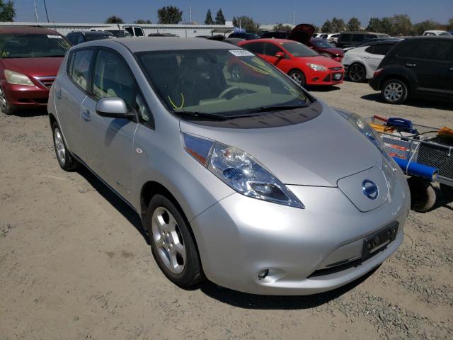 NISSAN LEAF SV 2012 with VIN JN1AZ0CP3CT023507 - Photo from auction