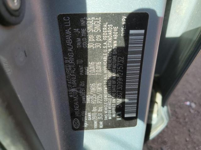 Photo 10 from auction – 2009 HYUNDAI SANTA FE G with VIN 5NMSG73D99H275732