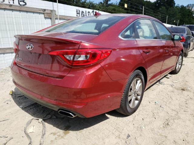 Photo 4 from auction – 2016 HYUNDAI SONATA SE with VIN 5NPE24AF6GH341040